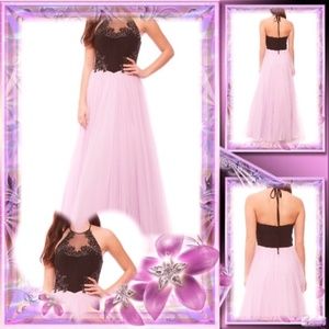 💲Sale💲Embellished Embroidered Mesh Gown Blondie Nites